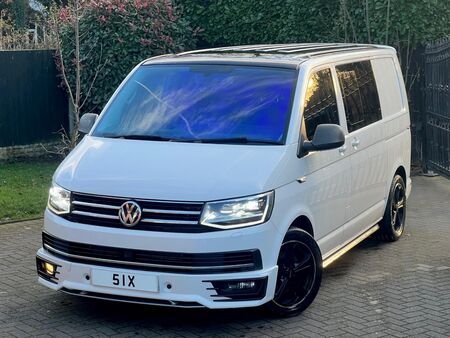 VOLKSWAGEN TRANSPORTER SPORTLINE 2.0 BiTDI T32 BlueMotion Tech Sportline Crew Van DSG SWB Euro 6 (s/s) 5dr