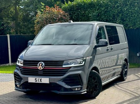 VOLKSWAGEN TRANSPORTER 2.0 BiTDI T32 Sportline Black Edition Crew Van DSG FWD SWB Euro 6 (s/s) 5dr